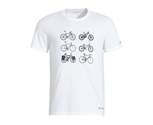 T-Shirt Vaude Men's Cyclist T-Shirt V blå/grå