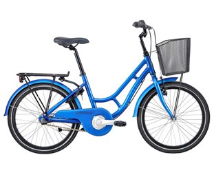 Winther Lasten polkupyörä Granny 3-vaihteinen Matta sininen/sininen