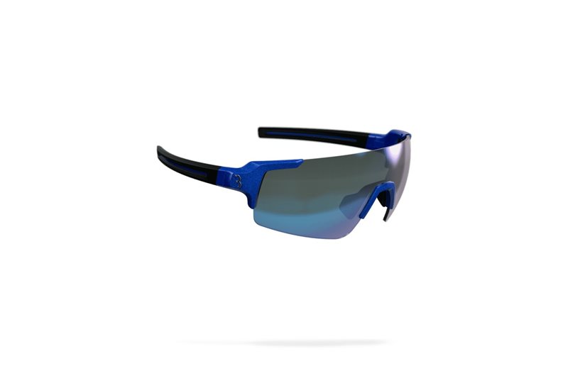 BBB Cycling FullView Sports Glasses Glossy Cobalt Blue/Smoke