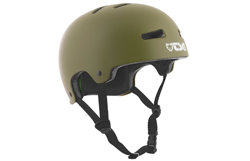 Pyöräilykypärä TSG Evolution Solid Color Helmet Satin Olive