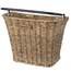 Cykelkurv Basil Front Bremen Rattan Look Be/Kf Seagrass