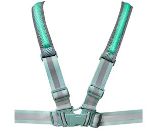 Groseth Lysende Vest Med Refleks Light Yv Grønn XS-2XL