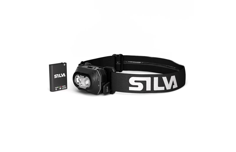 Silva Pannlampa Discover Hybrid Svart