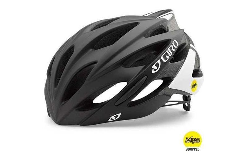 Giro Cykelhjälm Savant Mips Matt Svart/Vit