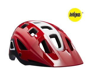 Lazer Cykelhjälm Impala Mips Röd/Vit