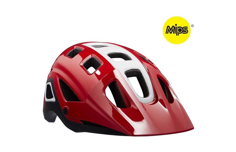 Lazer Cykelhjelm Impala Mips Rød/Hvid