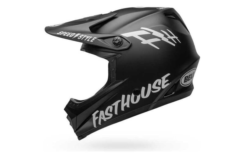 Bell Cykelhjälm Full-9 Fusion Mips Matt Svart/Vit