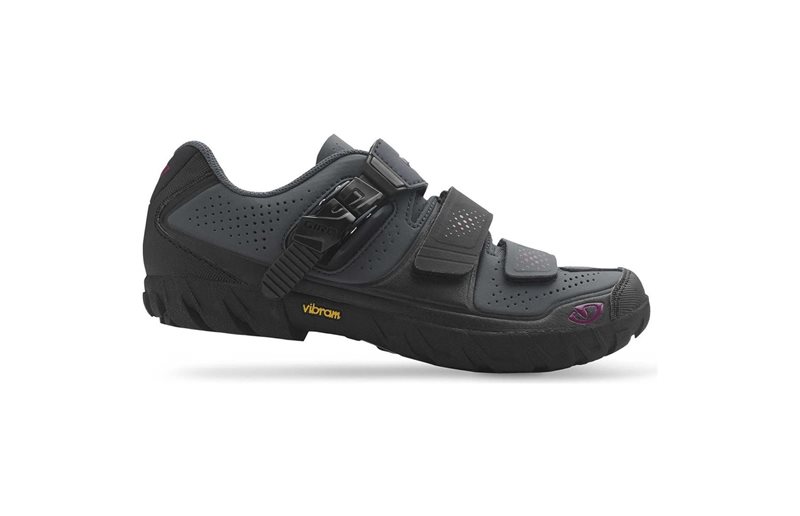 Giro Cykelskor Terradura W Darkshadow/Berry