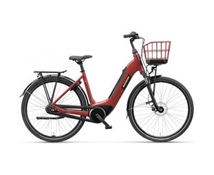 Naisten sähköpyörä Batavus Altura E-GO Power Punainen