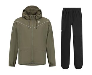 Rogelli Regnset Commuter Essential Unisex Grön
