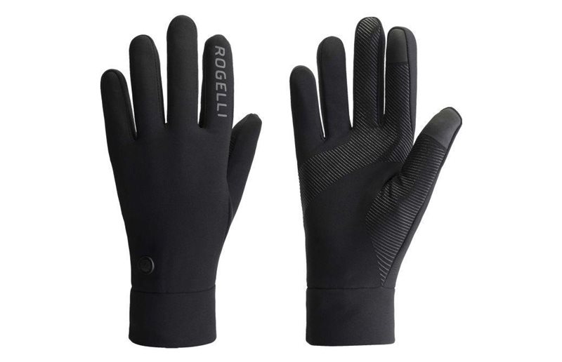 Rogelli Pyöräilykäsineet Essential Thermal Unisex Musta