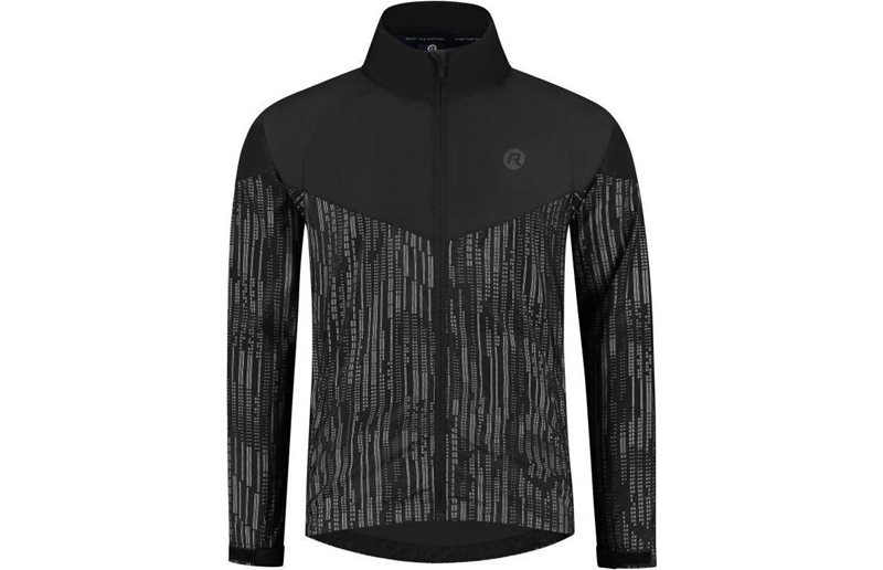 Rogelli Juoksu takki Essential Hi Vis Miehet Musta