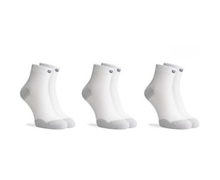 Rogelli Juoksusukat Core 3-kappaleen Unisex Valkoinen