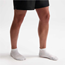 Rogelli Löparstrumpor Core No Show 3-pack Unisex Vit