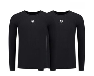 Rogelli Undertröja Core II 2-pack Unisex Svart