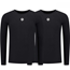 Rogelli Alusvaatteet Core II 2-kappaleen Unisex Musta