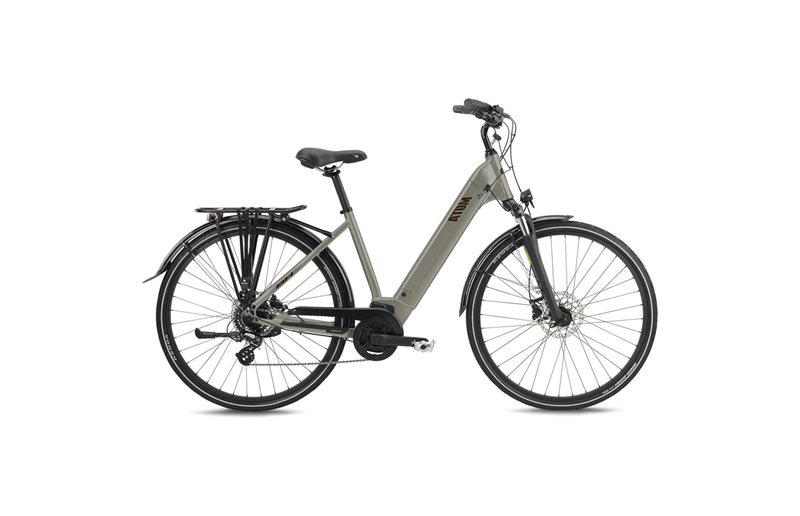 BH Elcykel Hybrid Atom City Wave Silver