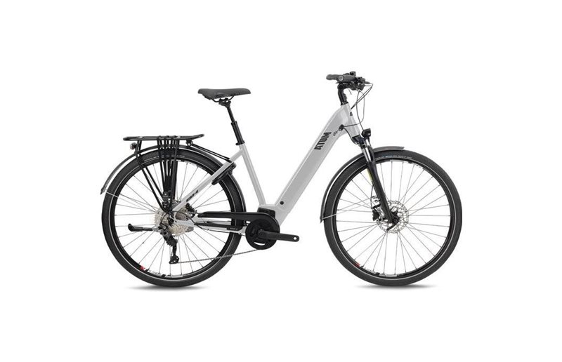 BH Elcykel Hybrid Atom City Wave Pro Silver/Svart