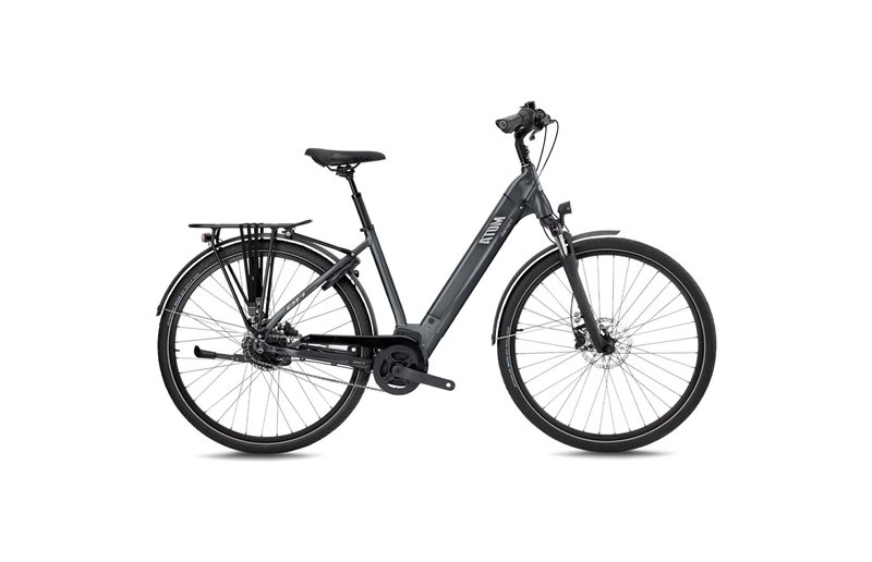 BH Elcykel Hybrid Atom Diamond Wave Pro Grå