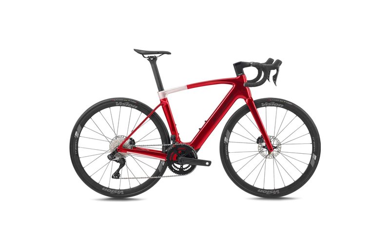Maantie sähköpyörä BH iRS1 Carbon 1.6 Punainen