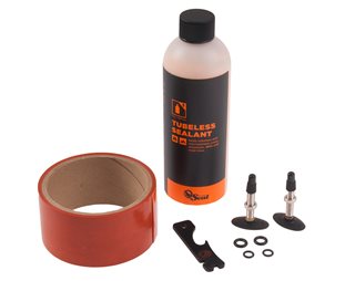 Orange Seal Tubeless Kit Tubeless Kit - Felgtape og Tetningsmasse 45 mm