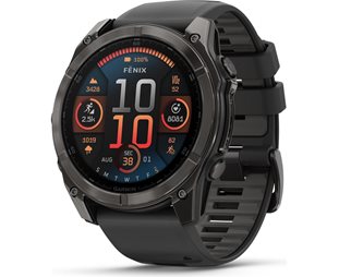 Multisport-älykello Garmin Fenix 8 AMOLED Sapphire 51 black/black