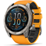 Träningsklocka Garmin Fenix 8 Amoled Sapphire 51mm grey/orange