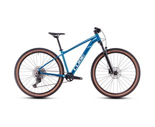 Cube Hardtail MTB Attention Pro Metallicteal/White