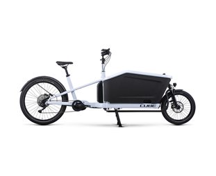Sähkötavarapyörä Cube Cargo Sport Dual 1000Wh Flashwhite/Black
