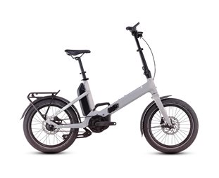 Cube Elcykel Fold Hybrid Comfort 500Wh Pearlysilver/White