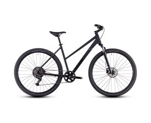 Hybridipyörä Cube Nature One Mid Black/Black