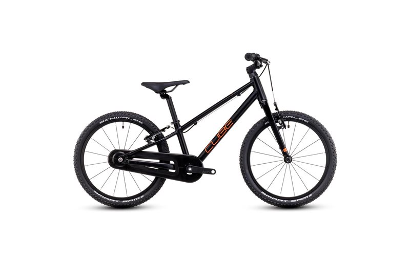 Lasten polkupyörä Cube Numove 180 Black/Orange 18"