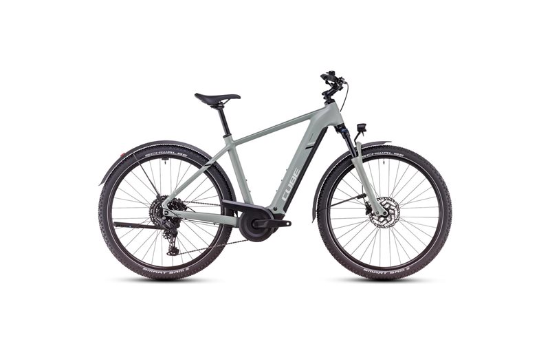 Cube Elcykel Nuride Hybrid Pro Allroad 800Wh High Pistachio/Stonegrey