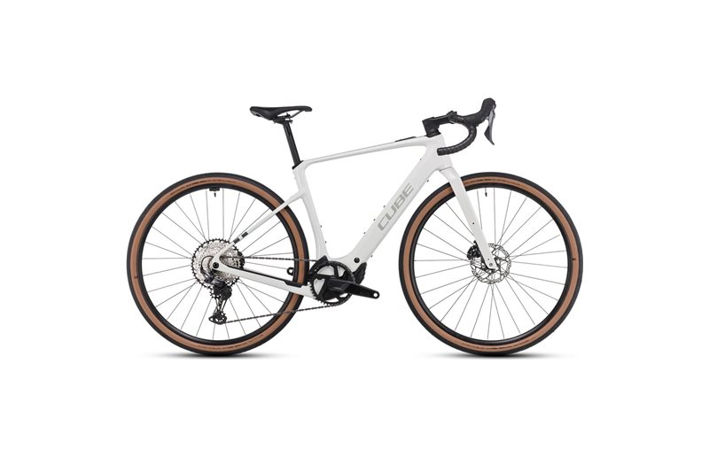 Gravel sähköpyörä Cube Nuroad C:62 Race 400Wh Desertstone/Green