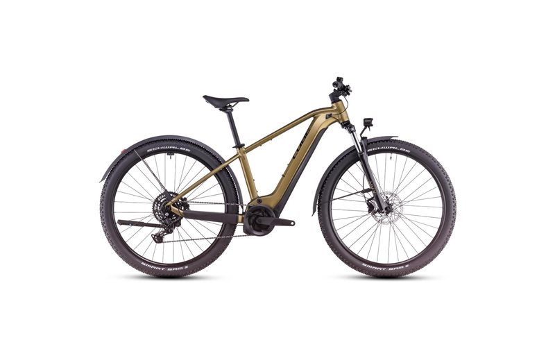 Sähkömaastopyörä Cube Reaction Performance Allroad 500Wh High Goldenlime/Black