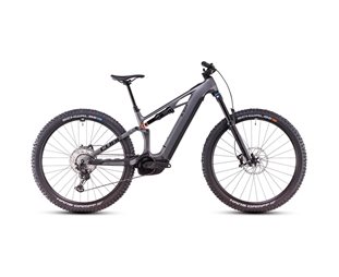 Cube El MTB Stereo Hybrid One44 HPC SLX 800Wh Slabgrey/Orange