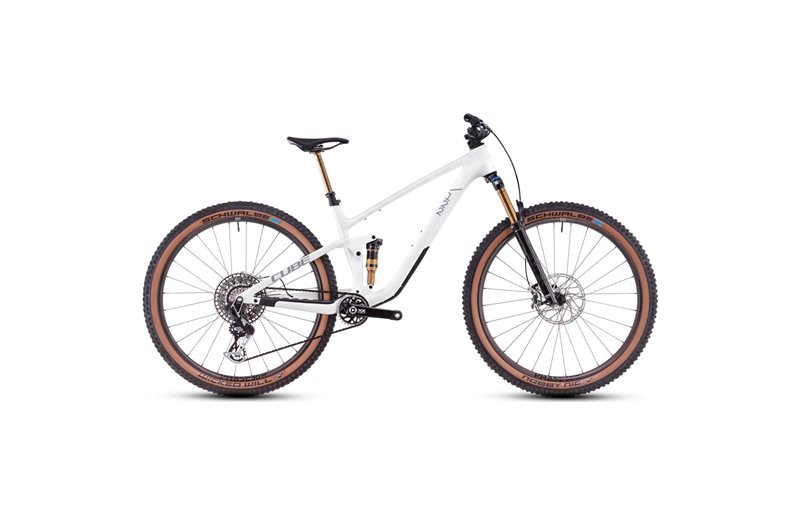 Cube Heldämpad MTB Stereo One22 C:62 SLT 29 Metallicwhite/Black