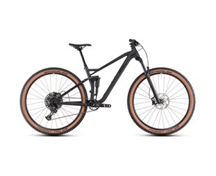 Cube Täysjousto maastopyörä Stereo One22 Pro Metalblack/Black
