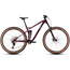 Täysjousto maastopyörä Cube Stereo One22 Race Wine/Grey