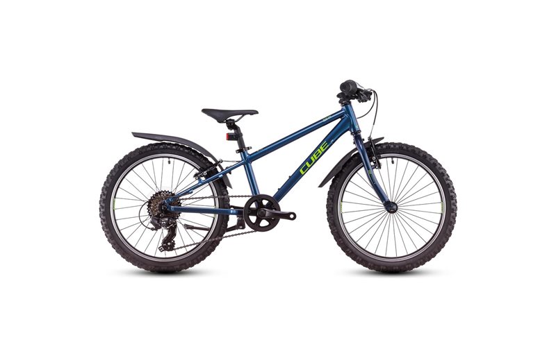 Cube Børnecykel Acid 200 Allroad Deepcobalt/Apple 20"