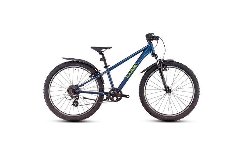 Lasten polkupyörä Cube Acid 240 Allroad Deepcobalt/Apple 24"