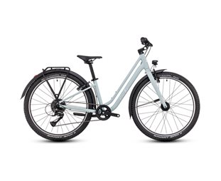 Tyttöjen polkupyörä Cube Ella 240 Aloegreen/White 24"
