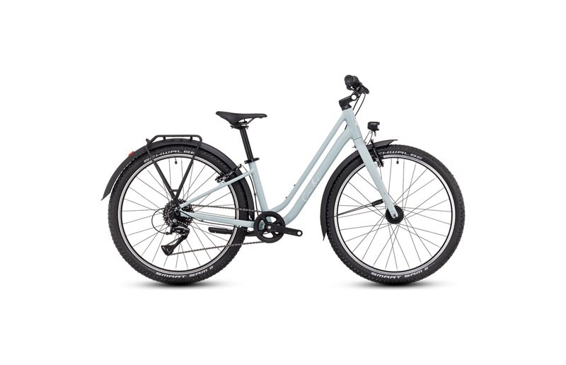 Tyttöjen polkupyörä Cube Ella 240 Aloegreen/White 24"