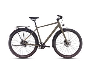 Hybridipyörä Cube Hyde Pro FE High Dustyolive/Gold