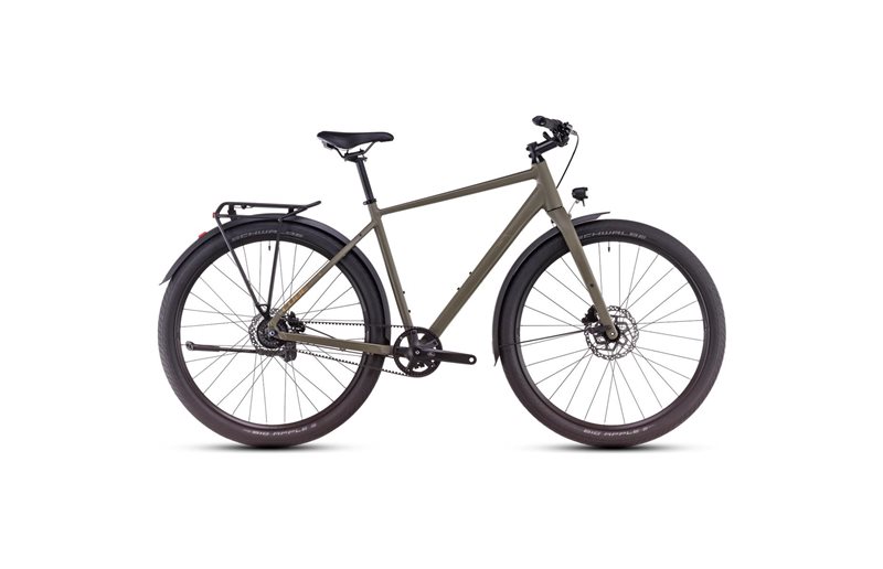 Hybridipyörä Cube Hyde Pro FE High Dustyolive/Gold
