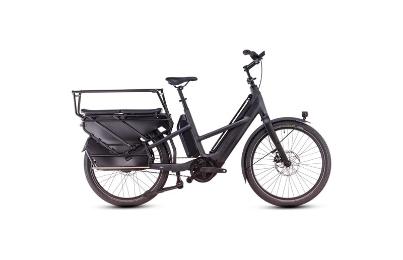 Sähkötavarapyörä Cube Longtail Family 1350Wh Grey/Reflex
