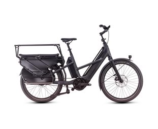 Sähkötavarapyörä Cube Longtail Family 725Wh Grey/Reflex