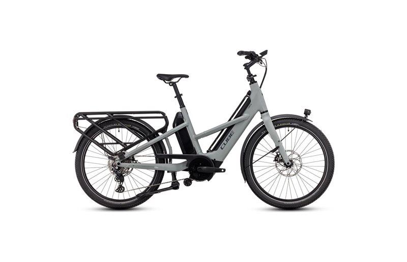 Sähkötavarapyörä Cube Longtail Sport 725Wh Swampgrey/Reflex