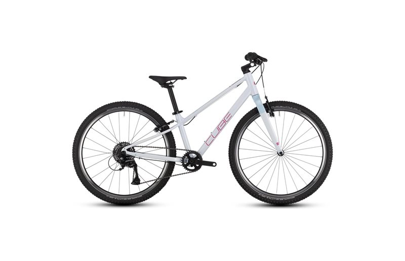Lasten polkupyörä Cube Numove 240 Flashwhite/Pink 24"