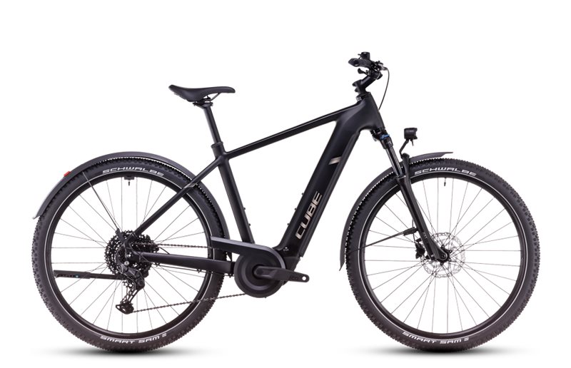 Cube Elcykel Nuride Hybrid Pro Allroad 600Wh High Black/Bronze